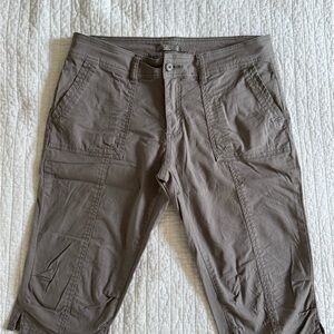 Prana Women's light grey  Capris